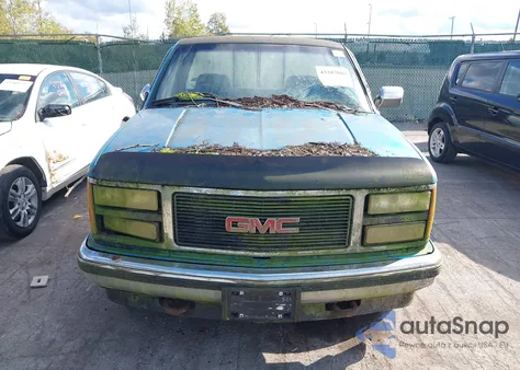 1992 GMC Sierra C2500 из США, поврежденный, VIN 1GTFC24K0NE534960